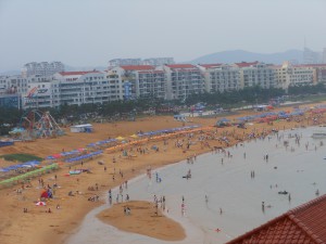 The sea in　weihai